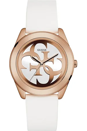 Guess Kwartshorloge G TWIST Horloge, dameshorloge, analoog, siliconen band