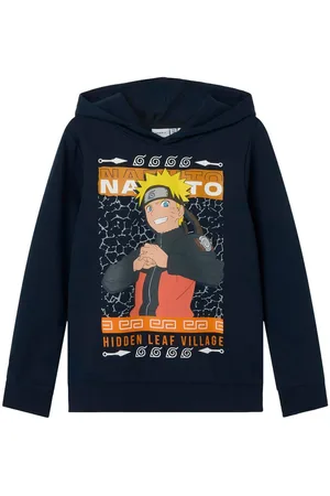 NAME IT Sweatshirt NKMJAKARI NARUTO SWEAT WH BRU NOOS BIO