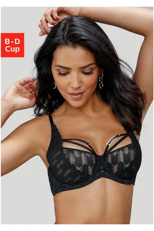 Lascana Beugel-bh met extravagante bandjes look, lingerie