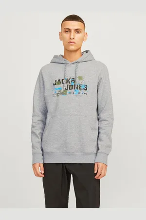 JACK & JONES Hoodie JCOOUTDOOR LOGO SWEAT HOOD SN