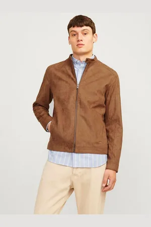 JACK & JONES Imitatieleren jack JJEDYLAN CLEAN JACKET NOOS