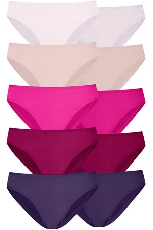 Petite Fleur Bikinibroekje van elastisch katoen (set, 10 stuks, 10 stuks)