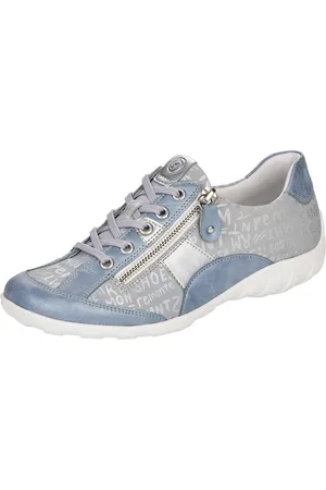 Remonte Veterschoenen met fijne metallic glans, vrijetijdsschoen, lage schoen, veterschoen