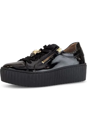 Gabor Plateausneakers met best fitting-uitrusting, vrijetijdsschoen, lage schoen, veterschoen