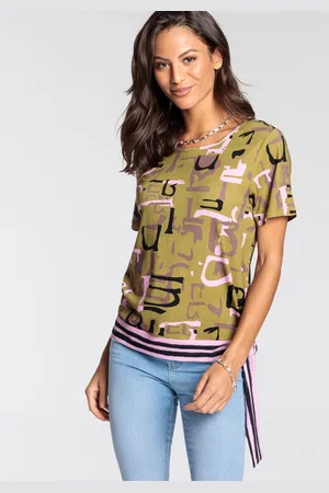 Laura Scott T-shirt met moderne print