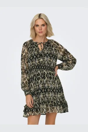 ONLY Mini-jurk ONLVIVA LIFE L/S LAYER DRESS PTM