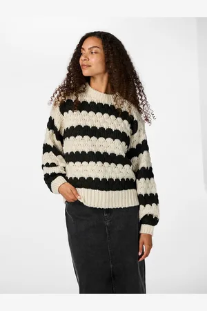 Y.A.S Gebreide trui YASBUBBA LS KNIT PULLOVER S. NOOS