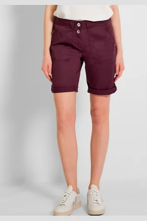 CECIL Short Style New York Short met subtiele sierknopen