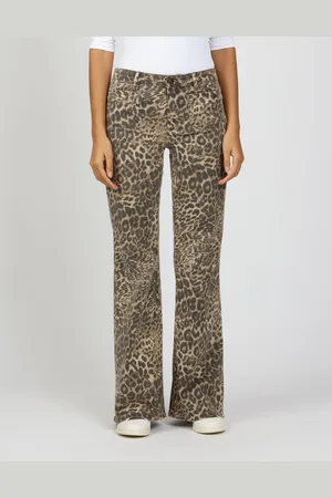 Gang Bootcut jeans 94 JESSI FLARED met trendy luipaardmotief