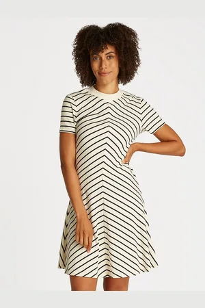 Tommy Hilfiger Jurk in a-lijn MODERN F&F KNEE DRESS