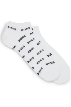 HUGO BOSS Vrijetijdssokken 2P AS Allover CC met logoborduursels (set, 2 stuks)