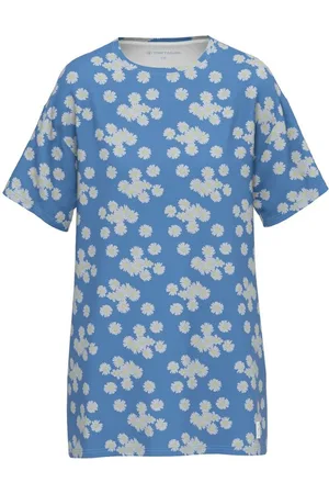 TOM TAILOR Nachthemd Positivism met gebloemde all-over print