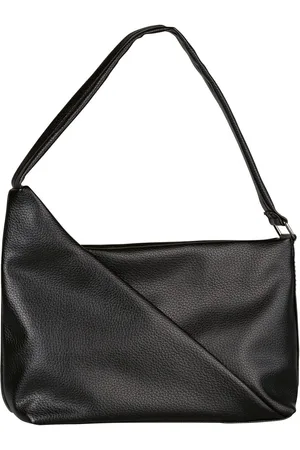 TOM TAILOR Hobo-tas Adya van zacht, leren materiaal met asymmetrische lijnvoering