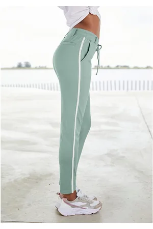 Lascana Jogpants met sportieve zijstrepen, loungewear