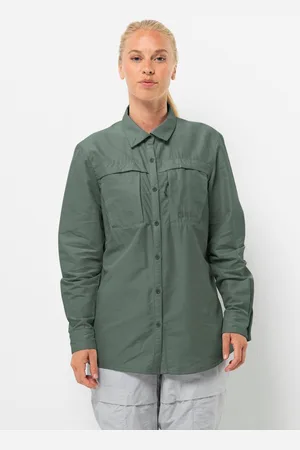 Jack Wolfskin Blouse met lange mouwen BARRIER LS SHIRT W