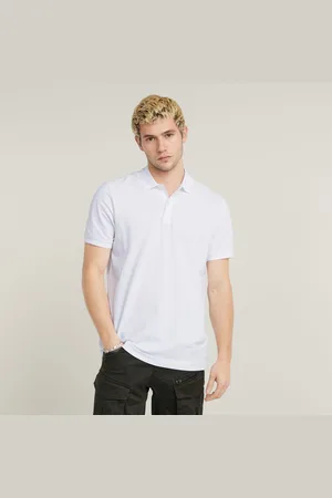 G-Star Poloshirt Dunda slim fit Logo-embossing op de borst