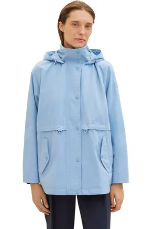 TOM TAILOR Parka met koord aan de taille
