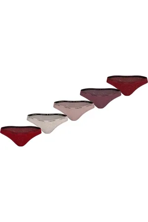 Calvin Klein Bikinibroekje BIKINI 5PK met structuurpatroon (5 stuks, Set van 5)