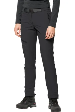 Jack Wolfskin Outdoorbroek HOLDSTEIG PANTS W hoog ademende, robuuste en elastische softshell broek
