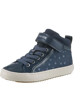 Geox Sneakers J KALISPERA GIRL I High top sneaker, veterschoenen, vrijetijdsschoen met elastische band