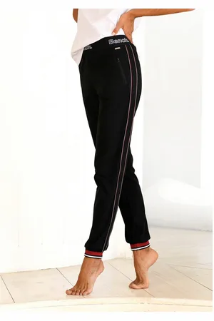 Bench Relaxbroek met zijstrepen, loungewear, loungepak