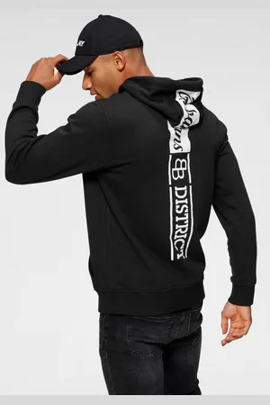 Bruno Banani Hoodie lange mouwen, smal gesneden, bedrukt ontwerp