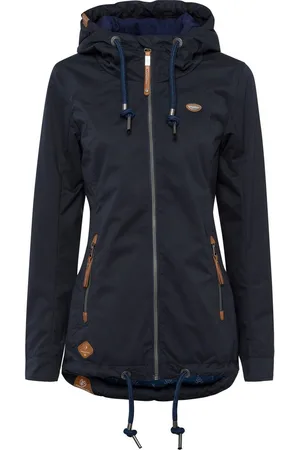 Ragwear Functioneel jack ZUZKA stijlvolle outdoorjas voor tussenseizoen water repellent coating