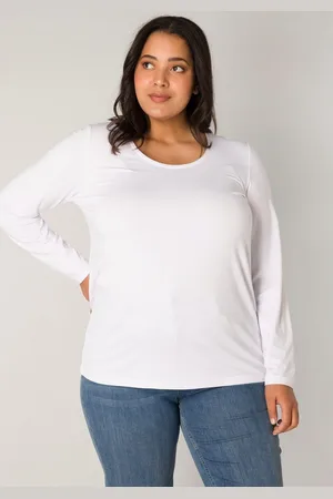 Base Level Shirt met lange mouwen met een ronde hals