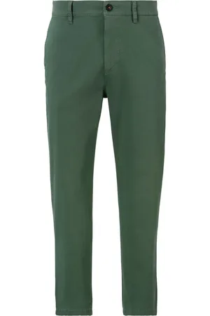HUGO BOSS Chino tapered met boss-logo aan de achterkant