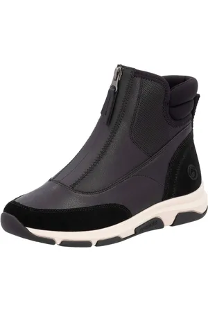Remonte Winterlaarzen sleehak, winterenkellaarsjes, high top sneaker met schapenwol voering
