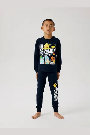NAME IT Homesuit NKMDAMIEN POKEMON LS NIGHTSET NOOS SKY (set, 2-delig)