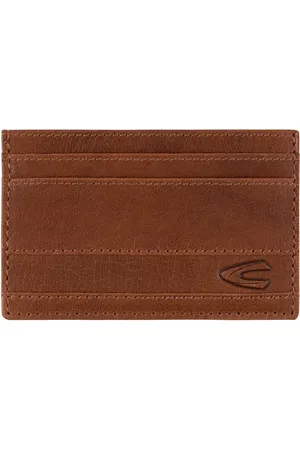 Camel Active Pasjeshouder Field van fijn nerfleer met rfid-bescherming en tracking tag vak