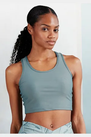 Lascana Crop-top Sporttop met racerback en logoprint