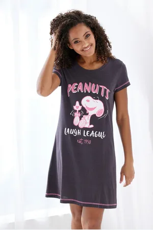 Peanuts Nachthemd met snoopy-print