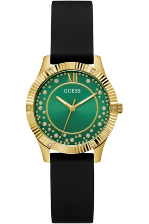 Guess Kwartshorloge Starstruck Horloge, dameshorloge, stalen band, mineraalglas, analoog