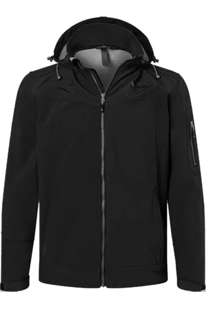 DEPROC-Active Softshell-jack DEXTER PEAK MEN met afneembare capuchon