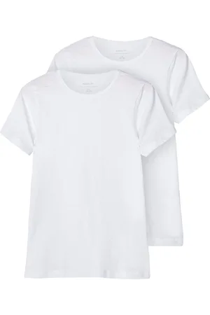 NAME IT T-shirt NKMT-SHIRT SLIM 2P NOOS (2-delig, Set van 2)