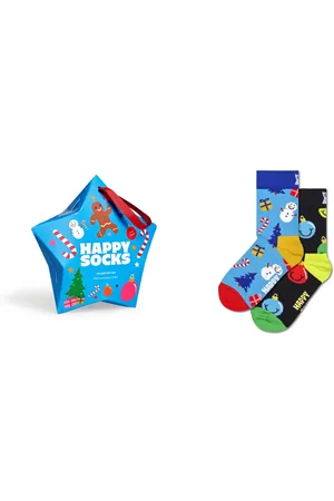 Happy Socks Sokken Holiday met kerstachtige motieven (Set van 3)
