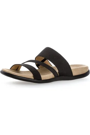 Gabor Slippers sleehak, zomerschoen, pantoffels met ademende leren voering