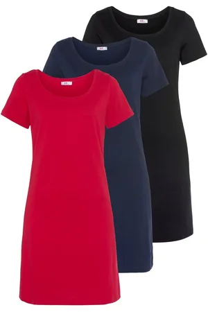 FLASHLIGHTS Mini-jurk in drie belangrijke kleuren (set, 3-delig)