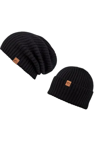 Chillouts Beanie Justin Hat met -logo aan de zoom