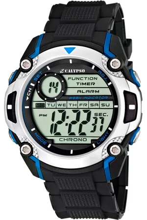 Calypso Chronograaf Digital For Man Polshorloge, quartz, herenhorloge, datum, digitale weergave, stopwatchfunctie