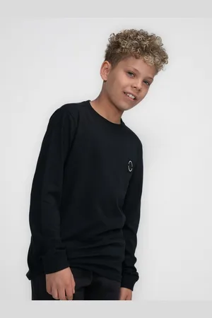 Petrol Industries Shirt met lange mouwen met reliëf op de borst