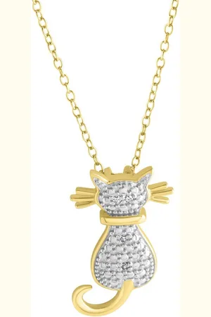 Firetti Ketting met hanger Sieraad Geschenk, Kat