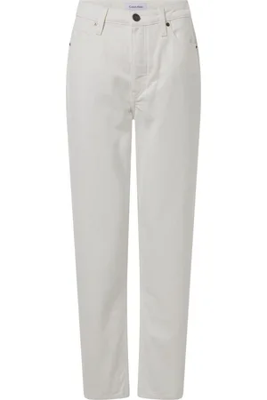Calvin Klein Tapered jeans met hoge band
