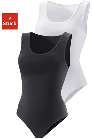 vivance collection Shirtbody elastische katoenkwaliteit (Set van 2)
