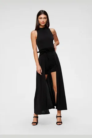 melrose Jumpsuit met aangezette rok in 2-in-1 look