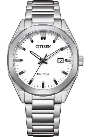 Citizen Solarhorloge BM7620-83A Horloge, herenhorloge, datum, stalen armband