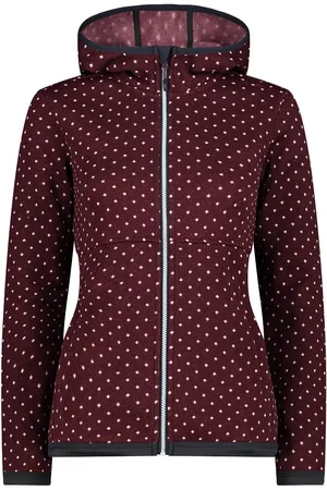 CMP Gebreid fleecejack WOMAN JACKET FIX HOOD
