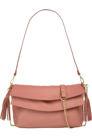Samantha Look Schoudertas echt leer, made in italy